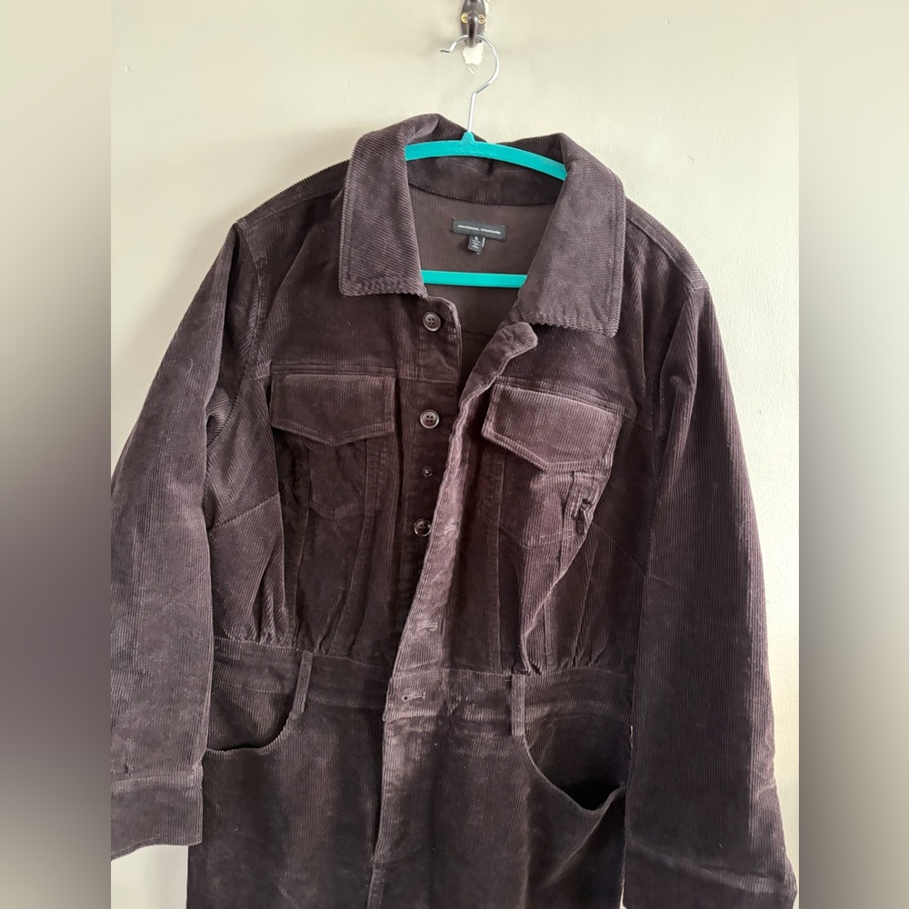 Universal Standard Corduroy Dress Dark Brown Size Small (12-14) - Picture 4 of 6